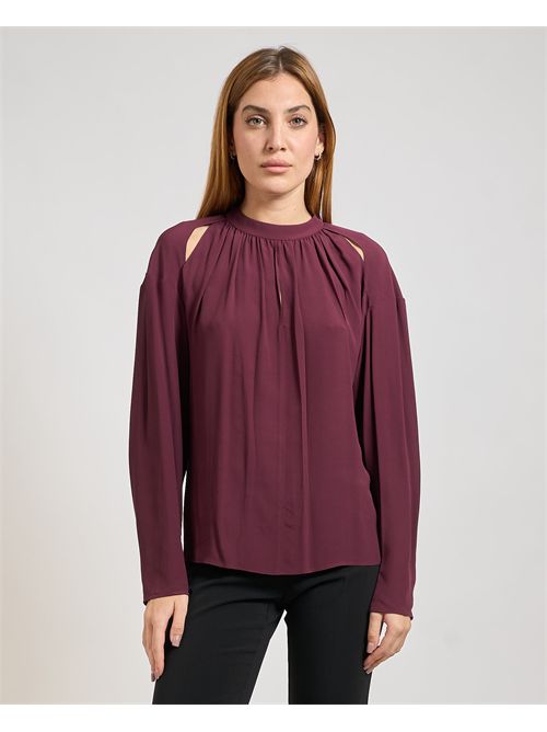 Patrizia Pepe women's shirt with cut-out detail PATRIZIA PEPE | 8C0812-A8I1M536